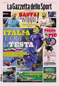 La Gazzetta dello Sport - 15 Ottobre 2024