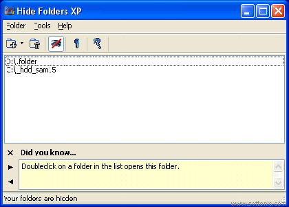 Hide Folders XP  ver 1.2 (complete)