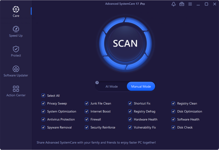 Advanced SystemCare Pro 17.0.1.107 Multilingual + Portable