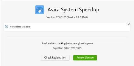 Avira System Speedup 2.7.0.3165 Multilingual