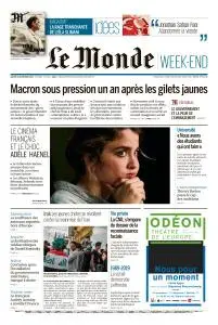 Le Monde du Samedi 16 Novembre 2019