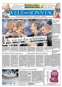 Die Welt am Sonntag 4 Juli 2010