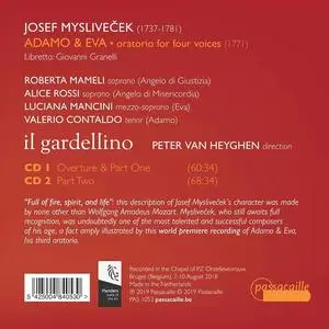 Peter Van Heyghen, Il Gardellino - Josef Mysliveček: Adamo & Eva (2019)