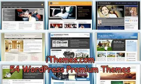 iThemes.com 54 WordPress Premium Themes