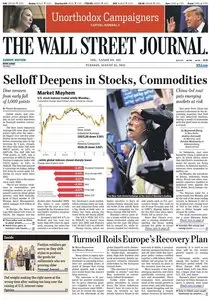 The Wall Street Journal Europe - Tuesday, 25 August 2015
