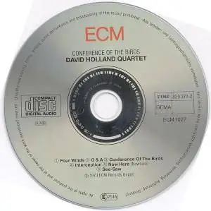 Dave Holland Quartet - Conference Of The Birds (1973) {ECM 1027}