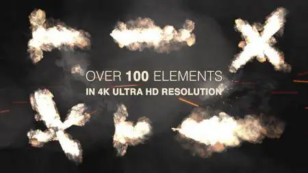 Muzzle Flash - Real Gun Shots Pack - Motion Graphic (VideoHive)