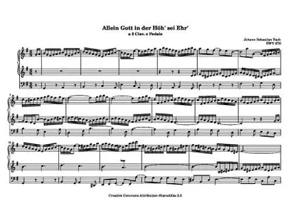 BachJS - Allein Gott in der Höh' sei Ehr'