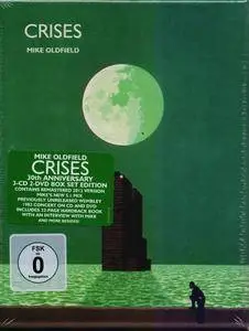 Mike Oldfield - Crises (1983) [2013, 3CD+2DVD, 30th Anniversary Super Deluxe Edition Box set]