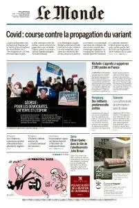 Le Monde du Jeudi 7 Janvier 2021