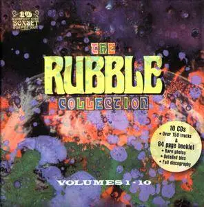 Various Artists - The Rubble Collection, Volumes 01-10 (2007) {10 CD Box Set - Fallout FALLBOX001 rec 1960s-1970s}