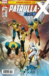 Patrulla-X 61 Azul 10 Marvel Legacy. Dimensiones alternativas Partes 4 y 5