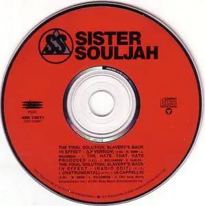 Sister Souljah - The Final Solution; Slavery's Back In Effect (US CD5) (1991) {Epic} **[RE-UP]**