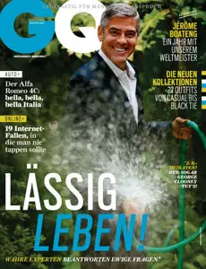 GQ (Deutsche Ausgabe) Maennermagazin September No 09 20142014