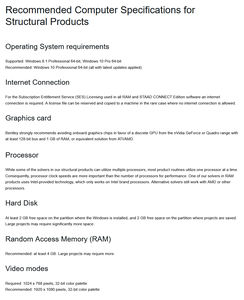 RAM Concept CONNECT Edition V8 Update 3