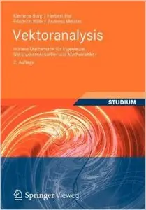 Vektoranalysis: Höhere Mathematik für Ingenieure, Naturwissenschaftler und Mathematiker, Auflage: 2
