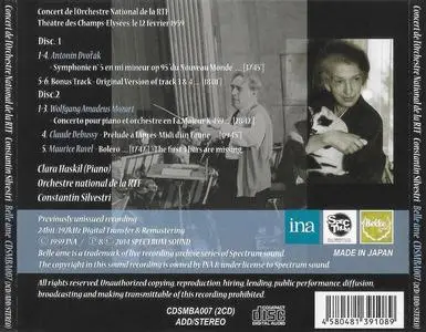 Constantin Silvestri, Clara Haskil - Dvořák: Symphony No. 9; Mozart: Piano Concerto No. 19 (2015)