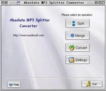 Absolute MP3 Splitter & Converter ver. 2.5.9