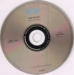 John Surman - Free And Equal (2003) {ECM 1802} [Re-Up]