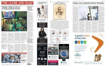 The Globe and Mail – November 20, 2017