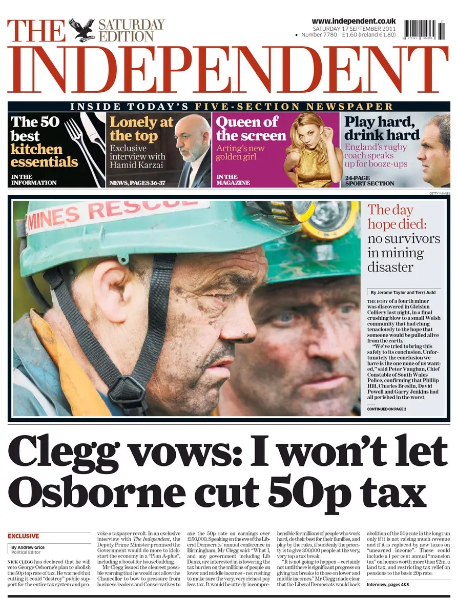 The Independent (17.09.2011)
