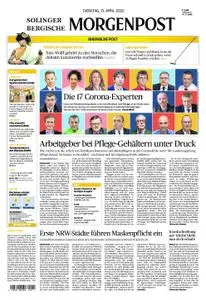 Bergische Morgenpost – 21. April 2020