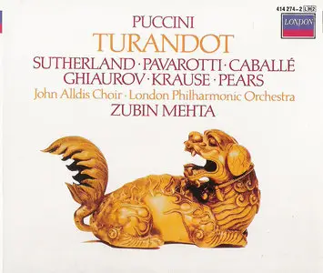 Puccini - Turandot - Zubin Metha  [ CD 1984 ]