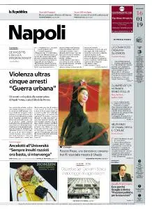 la Repubblica Napoli - 16 Gennaio 2019