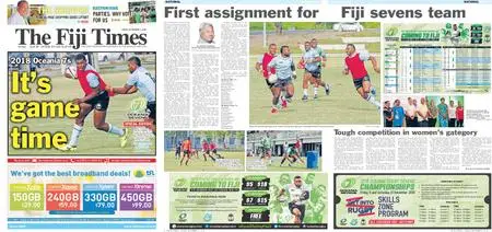 The Fiji Times – November 09, 2018