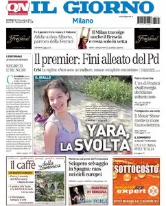 IL GIORNO DEL 05 DICEMBRE 2010