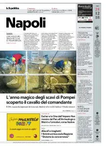 la Repubblica Napoli - 24 Dicembre 2018