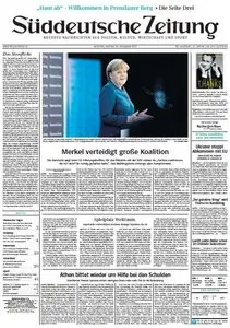 Süddeutsche Zeitung vom Freitag, 22. November 2013
