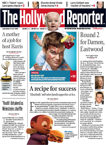 The Hollywood Reporter September 18-20 2009