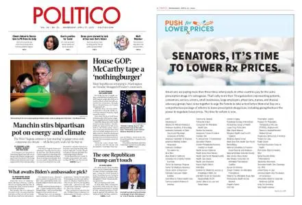 Politico – April 27, 2022