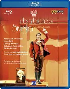 Andrea Battistoni, Orchestra e Coro del Teatro Regio di Parma - Rossini: Il Barbiere di Siviglia (2012) [Blu-Ray]