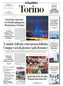 la Repubblica Torino - 22 Novembre 2022