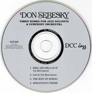 Don Sebesky - Three Works For Jazz Soloists & Symphony Orchestra (1979) {1999 DCC Jazz} **[RE-UP]**