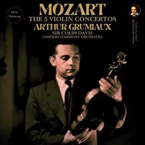 Arthur Grumiaux, Sir Colin Davis & London Symphony Orchestra - Mozart: The 5 Violin Concertos (Remastered) (2024) [24/96]