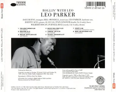Leo Parker - Rollin' with Leo (1961) [Remastered 2009]