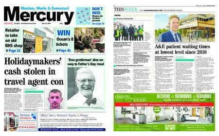Weston, Worle & Somerset Mercury – June 21, 2018