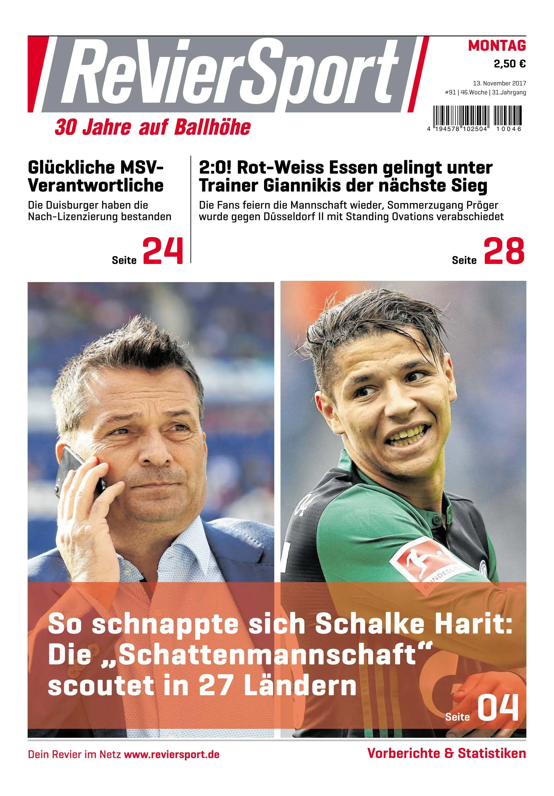 RevierSport – 13 November 2017