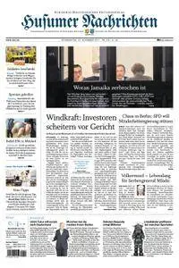 Husumer Nachrichten - 23. November 2017