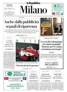 la Repubblica Milano - 3 Aprile 2022