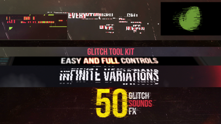 Glitch Tool Kit - Project for After Effects (VideoHive)