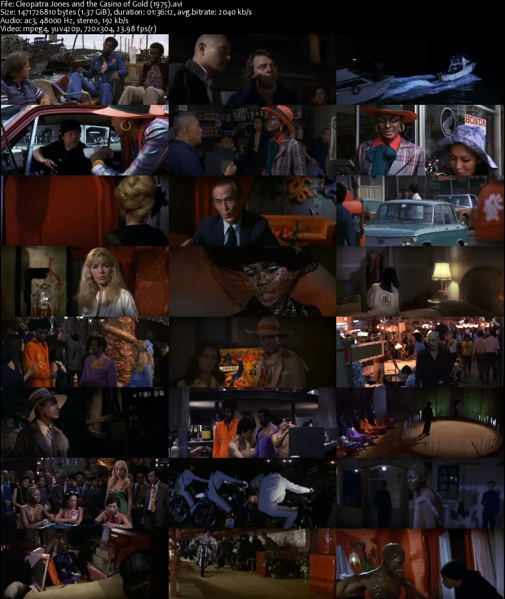 Cleopatra Jones and the Casino of Gold (1975)