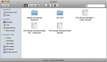 Adobe Creative Suite 4 Design Standard Middle Eastern for Mac