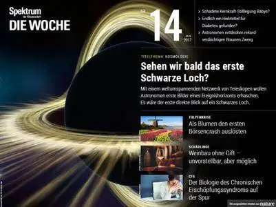 Spektrum Die Woche No 14 - 06. April 2017