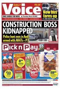 Daily Voice – 10 March 2022