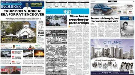 Philippine Daily Inquirer – November 07, 2017