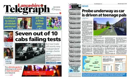 Lancashire Telegraph (Burnley, Pendle, Rossendale) – August 17, 2022